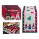 thumbnail image 2 of "Camino De Mesa  + 6 Manteles Decoración Navidad Enanitos Lab.G,  Rojo ", 2 of 5