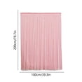 thumbnail image 3 of Embroidered Sheer Curtains - Light Filtering Opaque Phantom Mesh White Window Screen For Living Room Bedroom, 3 of 6