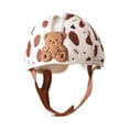 thumbnail image 3 of Casco para bebé que a caminar, suave y acolchado, ajustable, relleno de esponja, protector para bebé de 1 año. Oso, 3 of 9