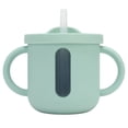 thumbnail image 2 of Taza De Entrenamiento Para Niños Pequeños Vasos Para Sorber De Silicona Con Asas Dobles, 2 of 7