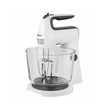 Batidora de mano y pedestal Oster FPSTHS36/11 BLANCA con acción giratoria única 3.7L 250 watts