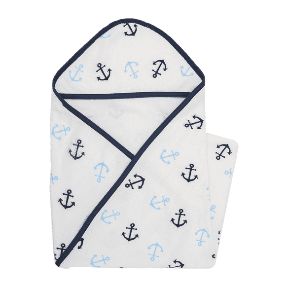 Toallita Navy CHIQUI MUNDO Navy; toallita unitalla para bebé; de baño