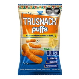 Botana Trusnack Puffs vegano queso 180 g