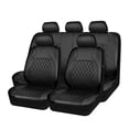 thumbnail image 1 of Funda de asiento de coche de 9 piezas, Protector de asiento Universal de cuero PU, conjunt Irfora  Amortiguar, 1 of 7