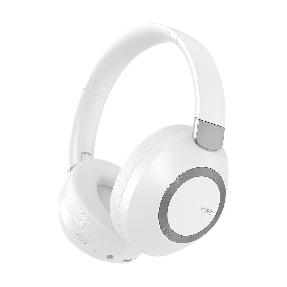 Audífonos Headset bluetooth Select BTH039B  Blanco