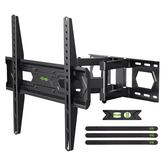 USX MOUNT Soporte de pared para TV para televisores de pantalla plana/LED/4K de 32 a 65 pulgadas de hasta 110 libras, soporte de TV de movimiento completo, soporte de TV giratorio/inclinable con brazo