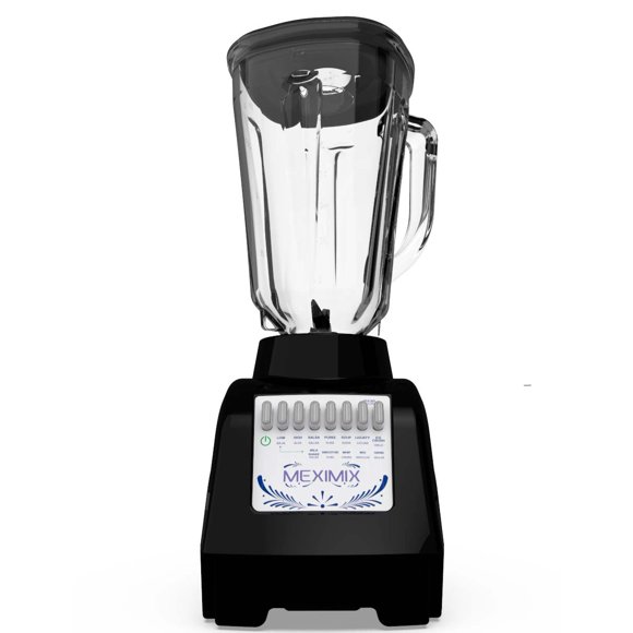 Licuadora MexiMix 750 Watts 10 Vel vaso vidrio 2 litros Negro
