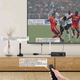 thumbnail image 2 of Antena De Tv Digital Para Interiores Antena Hdtv 4k 1080p Negro Lineas Roja, 2 of 6