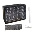 thumbnail image 3 of Caja de dinero con mostrador, alcancía de madera, caja de almacenamiento, ahorrador de dinero, caja de ahorro de dinero Negro, 3 of 9