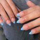 thumbnail image 3 of 30 piezas de punta francesa azul cielo, uñas cortas de almendra, uñas postizas cortas, uñas acrílicas en forma de almendra, pegamento francés en las uñas, uñas postizas cortas para mujeres, uñas de ag, 3 of 9