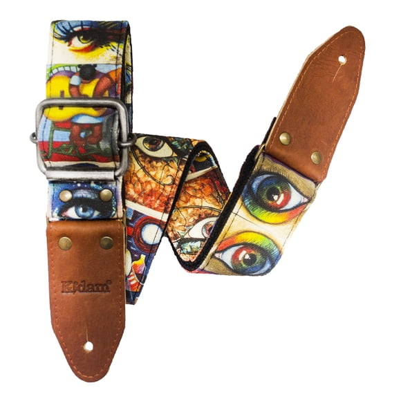 Correa para guitarra Strap o Tahali para guitarra acústica, bajo eléctrico, guitarra eléctrica Kidam  Yute Guitarron