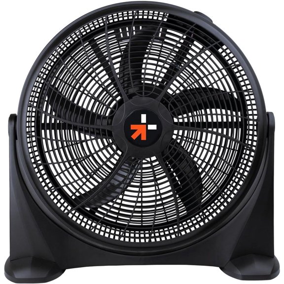 Ventilador De Piso 20 Pulgadas Ventilador De Plastico Abanico Uso Rudo Ventilador Circulador de Aire con 360° Oscilació Multifuncional