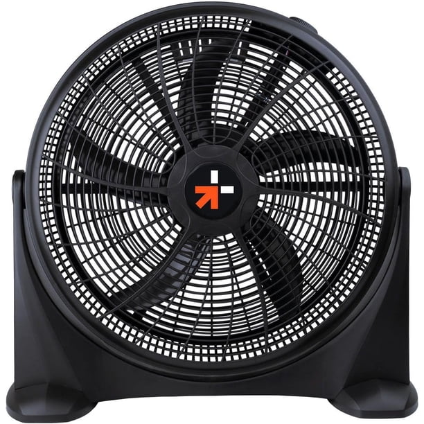 Ventilador De Piso 20 Pulgadas Ventilador De Plastico Abanico Uso Rudo Ventilador Circulador de Aire con 360° Oscilació Multifuncional