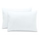 thumbnail image 1 of Juego de Fundas de Almohada Bare Home Cierre Tipo Sobre 1800 Ultra Suave Tamaño King 20 x 40 Color Blanco 2 Unidades, 1 of 6