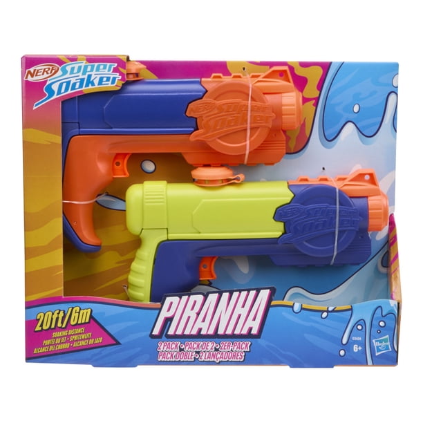 Lanzador Hasbro Nerf Super Soaker Piraña