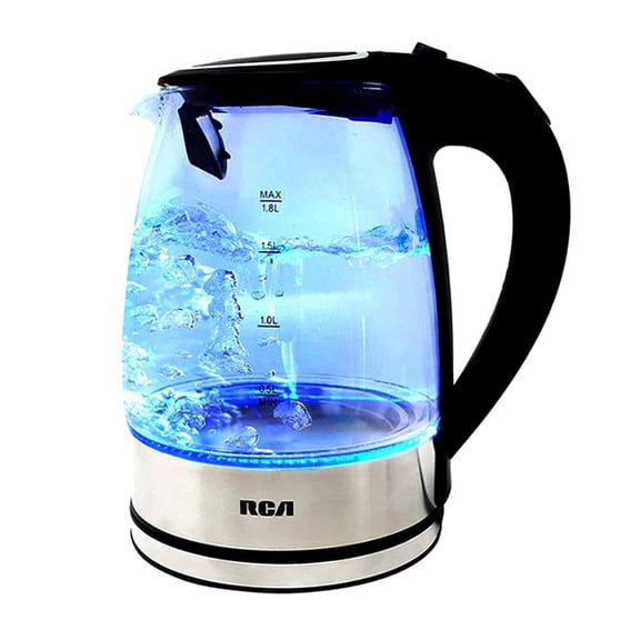 Tetera Eléctrica RCA de Vidrio 1.8 Litros