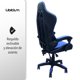 thumbnail image 5 of Silla Gamer LIBITIUM GAMER-AZ Azul, 5 of 7