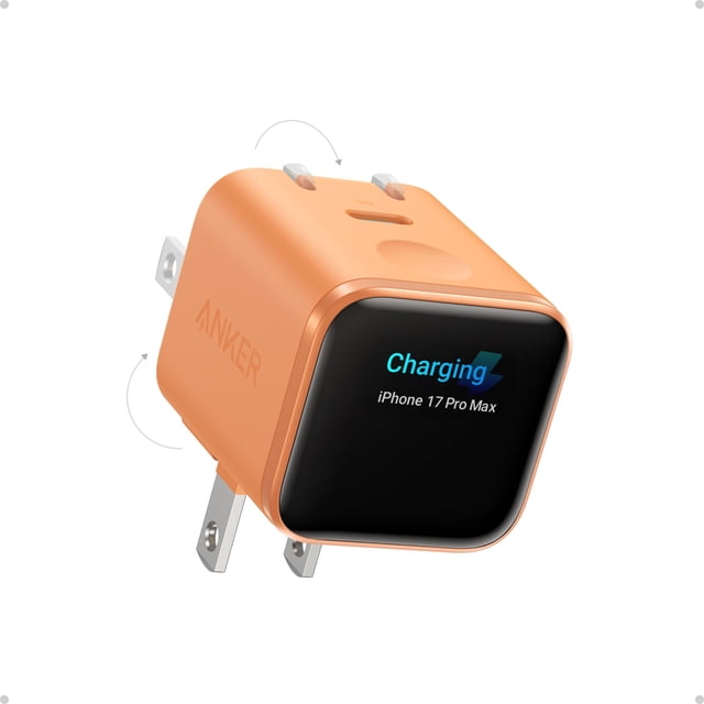Cargador Anker Nano de 45W GaN con enchufe plegable USB-C