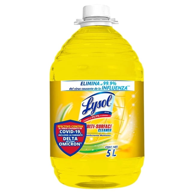 Desinfectante multiusos Lysol citrus 5 l