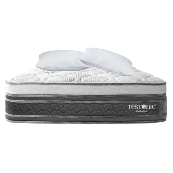 Colchon King Size Restonic Confort Ortopédico Anti-Estrés + 2 almohadas