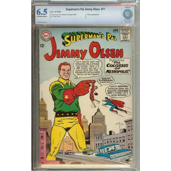 El Amigo de Superman, Jimmy Olsen #77 CBCS 6.5