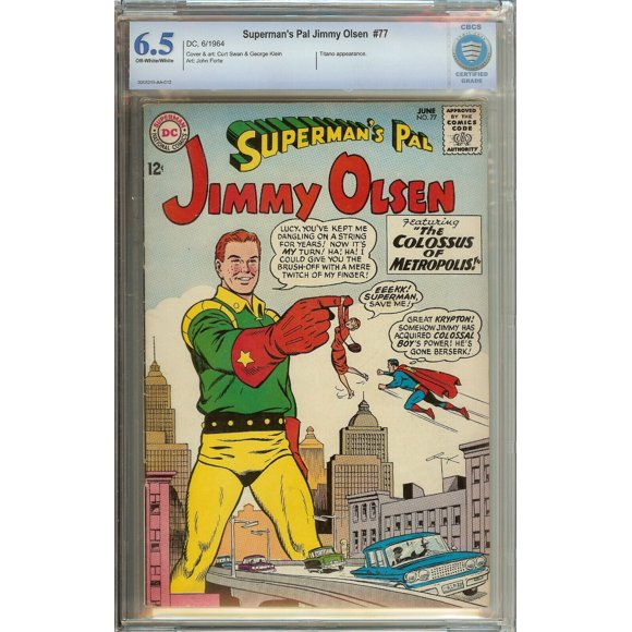 El Amigo de Superman, Jimmy Olsen #77 CBCS 6.5