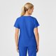 thumbnail image 3 of Set de filipina estilizada con cuello en V con pantalón doble cargo frontal liso para mujer color azul rey - Marca Wink, 3 of 4