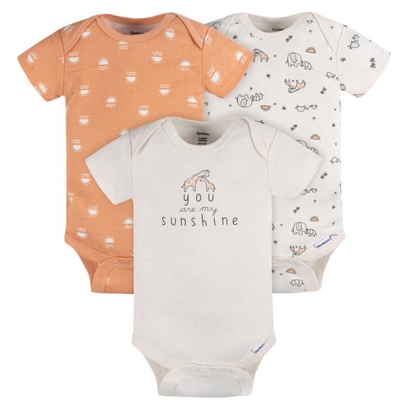 Set Gerber 3 Pañaleros Multicolor Niño Talla 0-3M