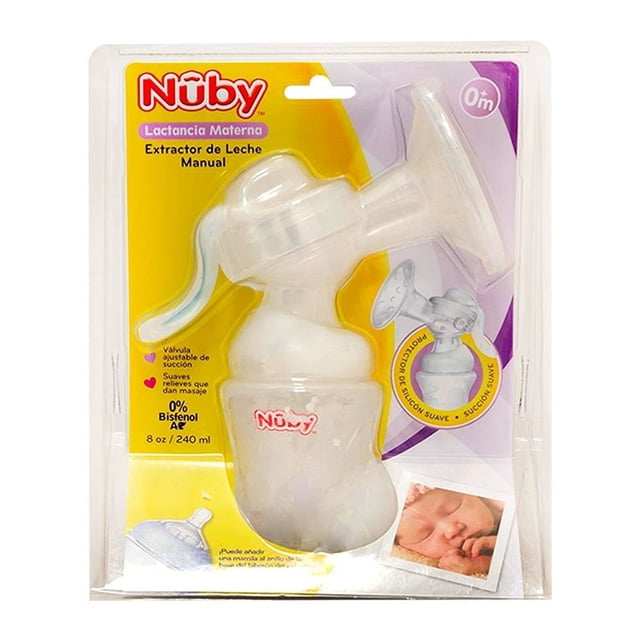 Extractor de Leche Manual Núby 8oz/ 240ml