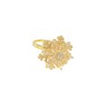 thumbnail image 1 of Qarigey Anillo de apertura para mujer, anillos de decoración de cobre, decoraciones de mano ajustables, joyería chapada para niñas y mujeres, joyería Ropa, zapatos y accesorios Miscelánea Oro Qarigey AP014632-02, 1 of 6