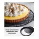 thumbnail image 3 of Molde Xtellar Antiadherente Desmontable Pastel Tarta 26cm 2pcs Color Gris, 3 of 5