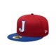 thumbnail image 2 of GORRA CHARROS JALISCO NEW ERA 59FIFTY LMP 26 AWAY rojo 7 3/8, 2 of 4