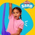 thumbnail image 2 of Arena moldeable Hasbro Play Doh Cubo de Slimysand 680 g Masa Verde Azulada y Morada, 2 of 4