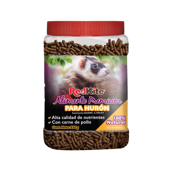 Alimento Premium Red Kite para Huron 850 G Formula Balanceada