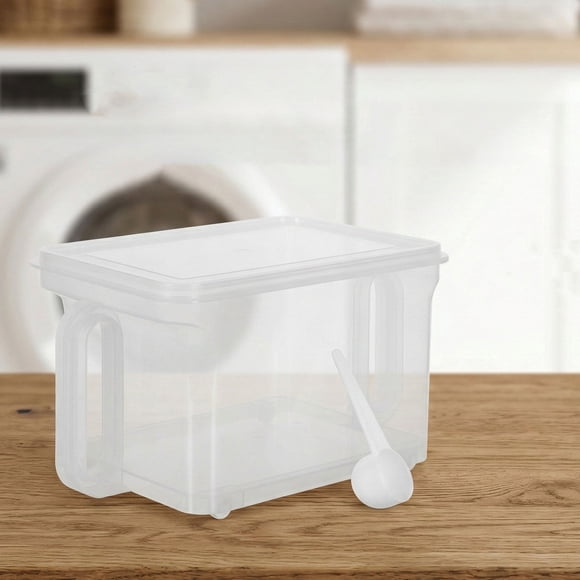 LOLIPPYY Organizador Para Lavandería Con Caja Para Detergente Y De Polvo Con