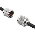 thumbnail image 2 of 15m Uhf Coaxial Cable Rg58 Cable Pl259 Cable 50 Ohms Cb Radio Antenna Cable Uhf Male To Uhf Male Lo, 2 of 3