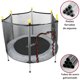 thumbnail image 2 of Trampolín Infantil Brincolín 140 cm 55 Pulgadas con Red de Seguridad hasta 50 kg con 36 Resortes de Acero Galvanizado, 2 of 7