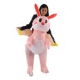 thumbnail image 2 of Disfraz inflable de conejito de Pascua, lindo conejo festivo para montar, para niños y niñas, regalos de cumpleaños de 80 a 120 cm/31,5 a 47,2 pulgadas, 2 of 15