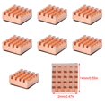 thumbnail image 4 of M Buder Disipador de Calor de Cobre Puro para RAM CPU y Tarjeta Gráfica 8 Piezas Enfriamiento Térmico Eficiente Componentes de Computadora para Portátil y PC, 4 of 9