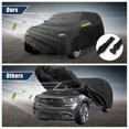 thumbnail image 4 of Funda impermeable para coche Unique Bargains para Dodge Durango 2011-2023 color negro, 4 of 8