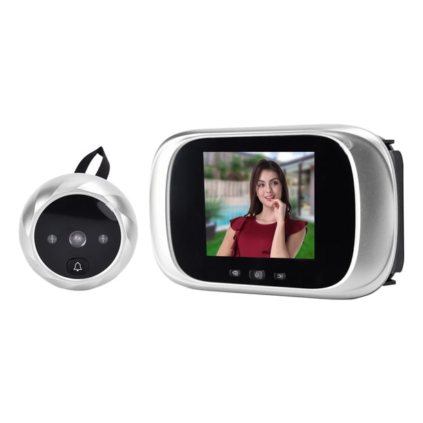 Visor Visor De Puerta Digital De 2,8 Pulgadas Mirilla Electrónica Timbre Cámara De Control De Acceso Inteligente Para El Hogar