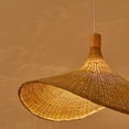 thumbnail image 4 of Lámpara de tejado Sombrero de Mimbre Pantalla 30cm -Bombilla No Incluida Tejido, 4 of 9