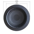 thumbnail image 3 of Korean BBQ Grill Round Non-Stick Barbecue Set | Stainless Steel Black Grill Pan | Easy Clean | Lightweight Portable Cooking | For Outdoor Indoor Use | 12.6in Diameter | 1 Piece, 3 of 9