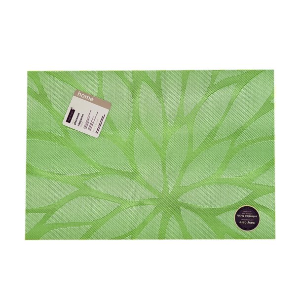MANTEL FLORAL JACQ PMAT VERDE SET DE 6