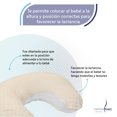 thumbnail image 3 of Almohada para Alimentar Memory Foam Almohada Lactancia Color Hueso, 3 of 8