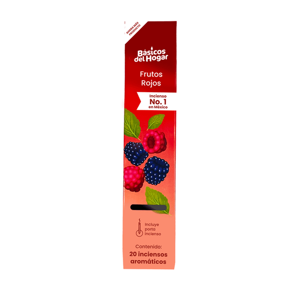 Incienso Prichos Aroma Frutos Rojos Caja con 20 Piezas