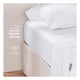 thumbnail image 5 of Juego de Sábanas Microfibra, Frescas, Hipoalergénicas, Real Textil (Blanco , King Size), 5 of 6
