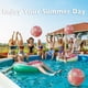 thumbnail image 5 of Pelotas de Playa Inflables de Pvc con Purpurina Semitransparente, Juguete Acuático Flotante para Deportes Al Aire Libre., 5 of 7