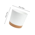 thumbnail image 2 of KALLORY 2Ud Planters for Indoor Plants Plastic Flower Pots Sturdy Assorted Colors Garden Use, 2 of 6