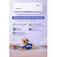 thumbnail image 2 of Aire Minisplit Inverter Mirage X5 110V 1 Tonelada Gas R32 Solo Frío WIFI, 2 of 4